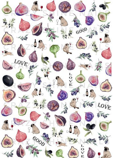 Слайдер-дизайн Crazy Shine Nails: Инжир 2