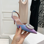Amina Muaddi Pumps