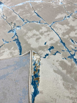 Ковер Roma 37886A Blue FLS/Beige FLS Овал