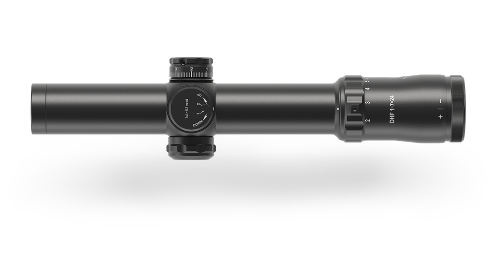 Оптический прицел Dedal DHF 1-7x24  (диаметр 34мм), с подсветкой