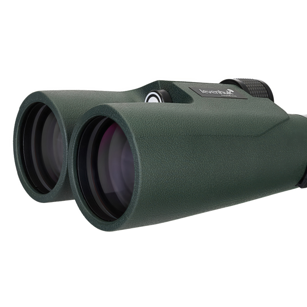 Бинокль Levenhuk Karma Pro 12x50 - Многослойное, серебряное и алюминиевое просветляющие покрытия