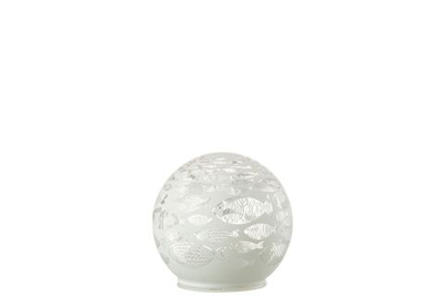 Декор светодиодный "Рыбы" малый 10x10x9см