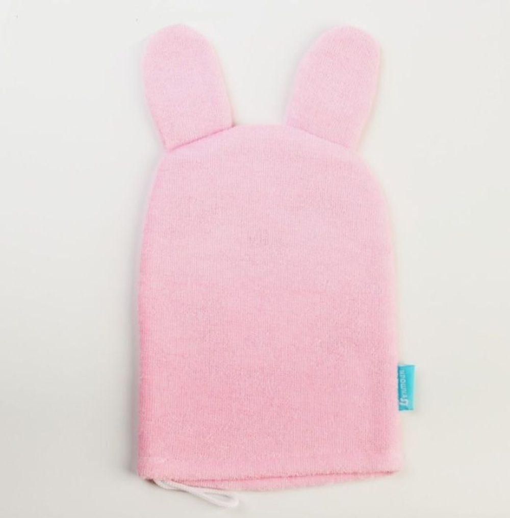 Детская мочалка - рукавичка лис