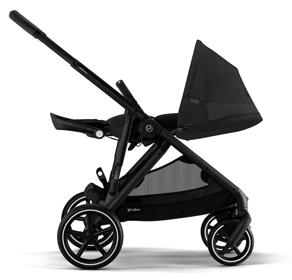Коляска 2 в 1 Cybex Gazelle S BLK Moon Black