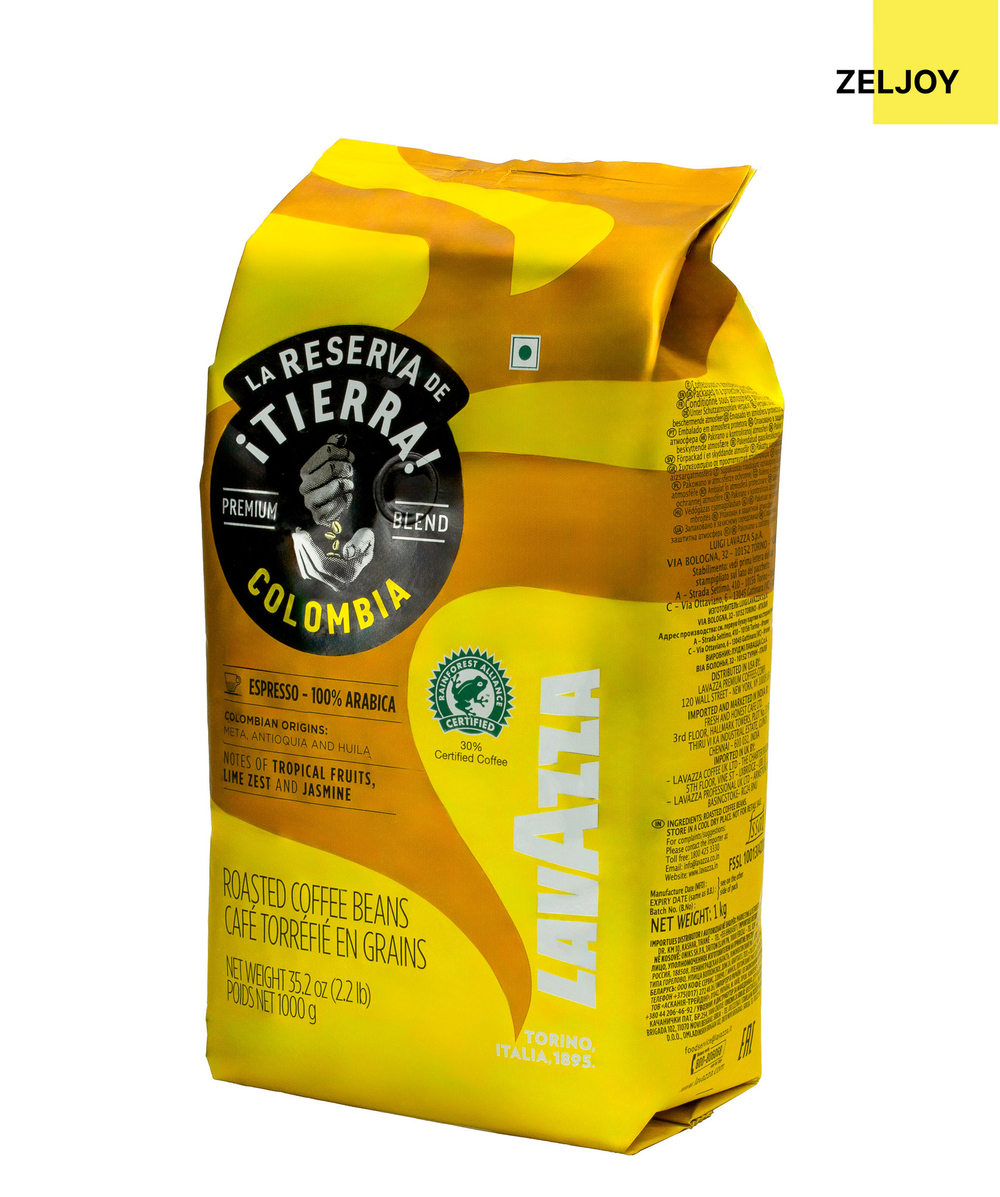 Кофе Lavazza iTIERRA COLOMBIA  1 (кг) зерно