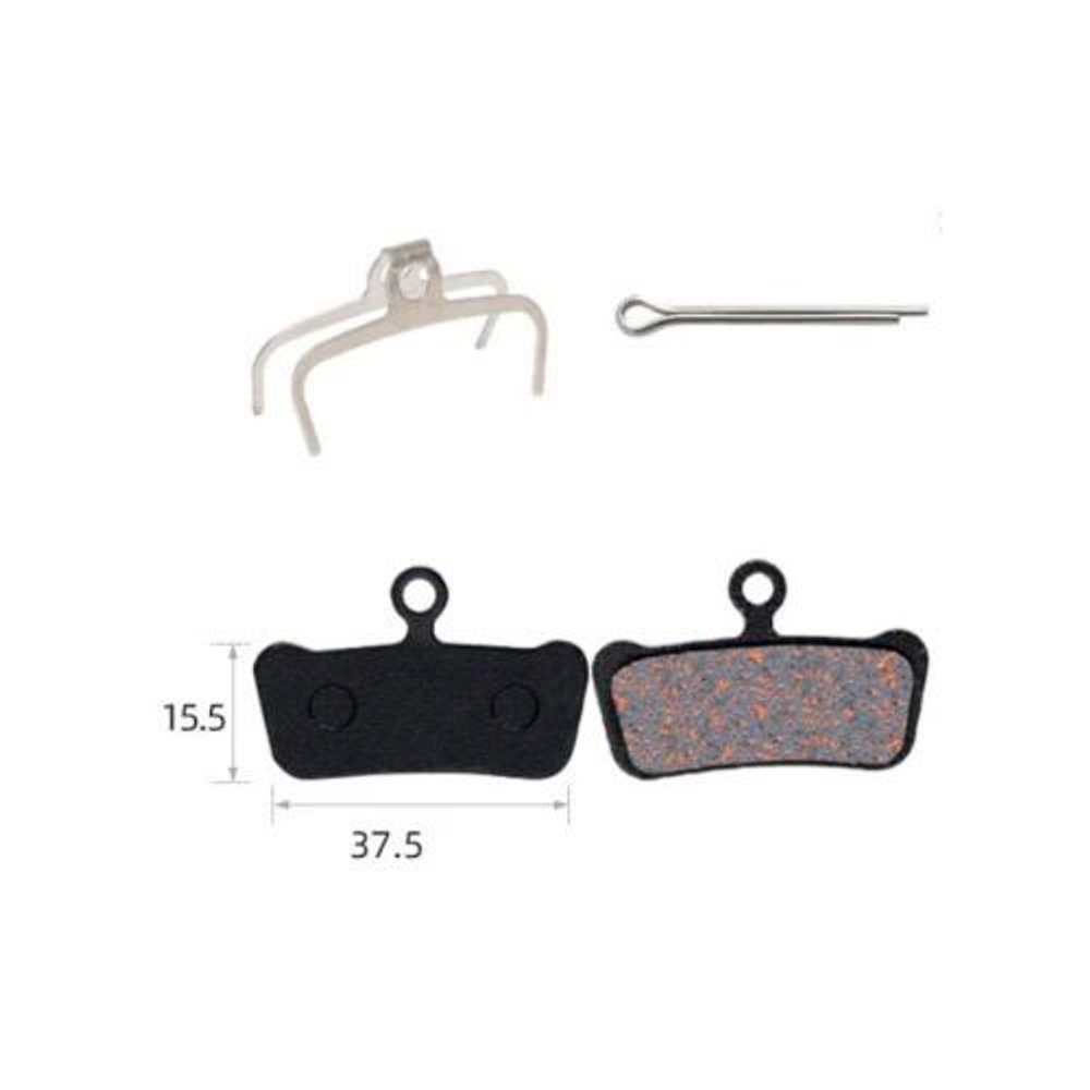 Колодки тормозные TP-02F для электросамокатов и велосипедов