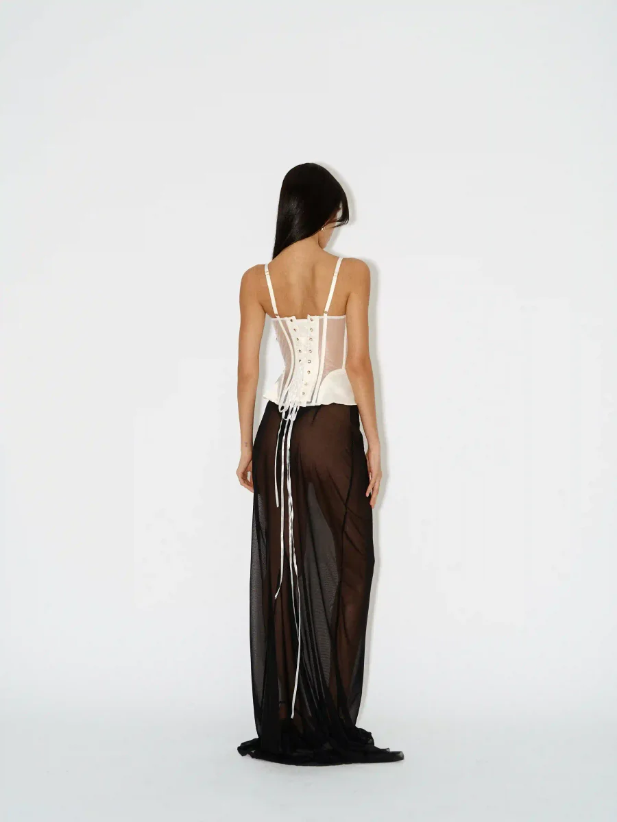 Корсет Nelle, Белый