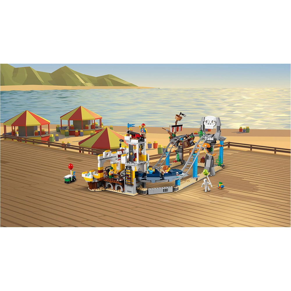 LEGO Creator: Аттракцион «Пиратские горки» 31084 — Pirate Roller Coaster — Лего Креатор Создатель