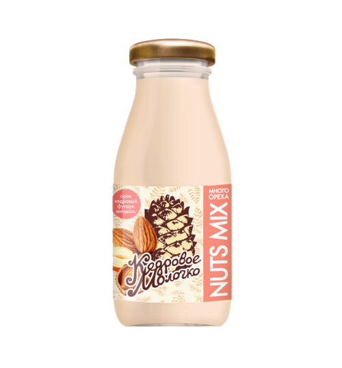 Кедровое молочко с фундуком и миндалём, 200 мл
