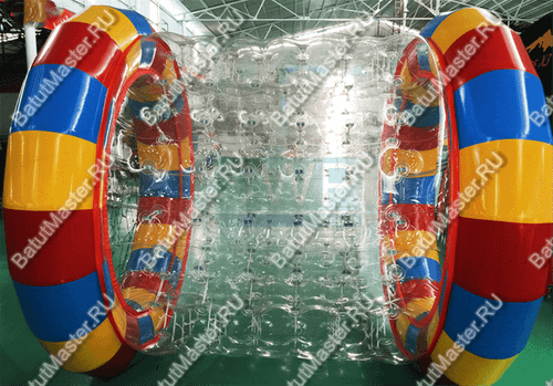 Аттракцион Водный роллер "Комбинированный" ПВХ, 2,2*2*2 м