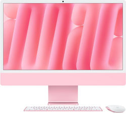 Моноблок Apple iMac 24" Retina 4,5K, (MWUG3RU/A) (M4, 8C CPU, 8C GPU, 16 ГБ, 256 ГБ SSD, 2024), Pink