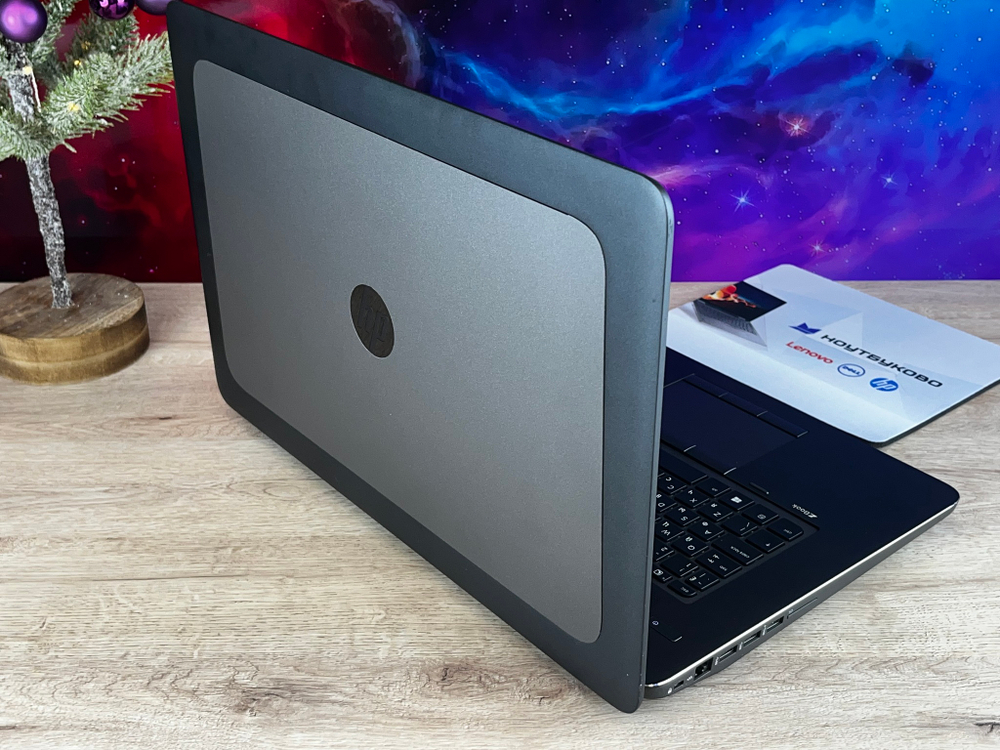 HP ZBook 17 G3 Ноутбук 17.3", Intel Core i7-6820HQ, Windows Pro, черный, черно-серый, Русская раскладка