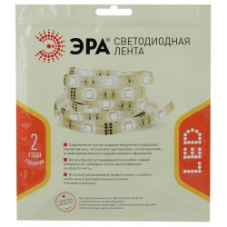 Светодиодная лента ЭРА LS2835-4,8-60-24-33-4000К-5m дневной белый | Светодиодные ленты 24В 2 год