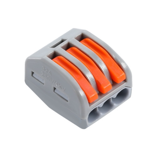 Клемма Exser 222-413 32А 3-х проводная, 0,08-2,5/4мм