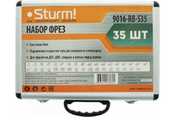 Набор фрез Sturm 35 шт. 9016-RB-S35