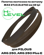 Полотно ленточное по металлу 27х0,9х2710 мм 18 tpi для PILOUS ARG 250