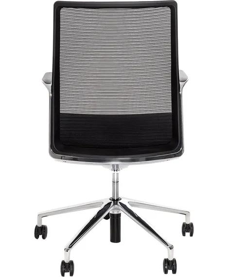 Кресло Hanson черная сетка, хром