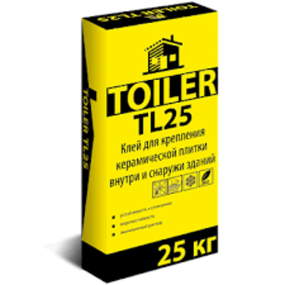 Клей для плитки ТОЙЛЕР TL-25 25кг