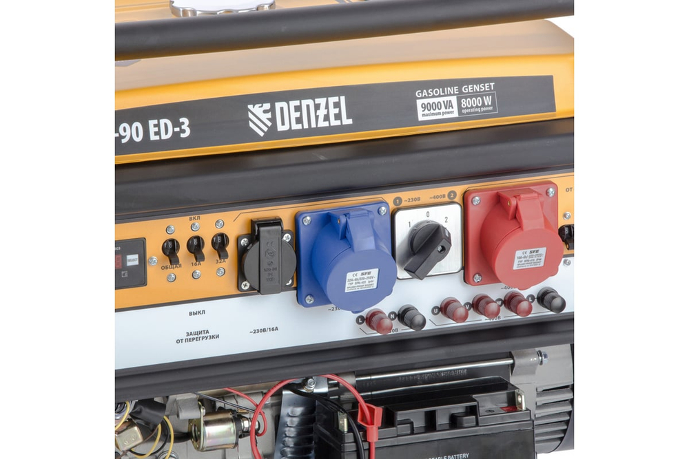 Генератор бензиновый Denzel PS-90ED-3