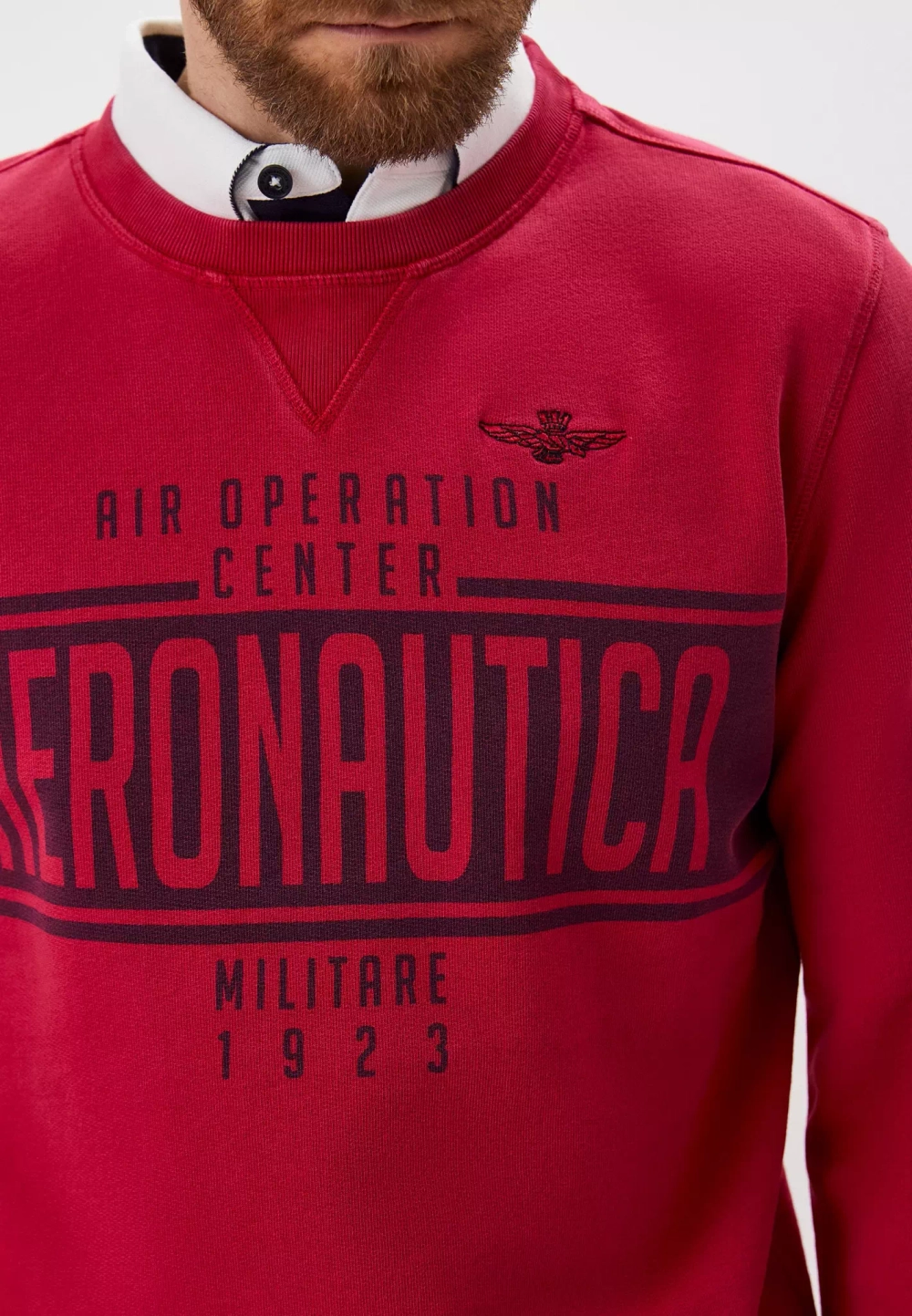 Свитшот с принтом AERONAUTICA MILITARE