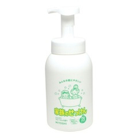 Пенящееся жидкое мыло для тела с ароматом цветов на основе натуральных компонентов Miyoshi Additive Free Bubble Body Soap 600мл