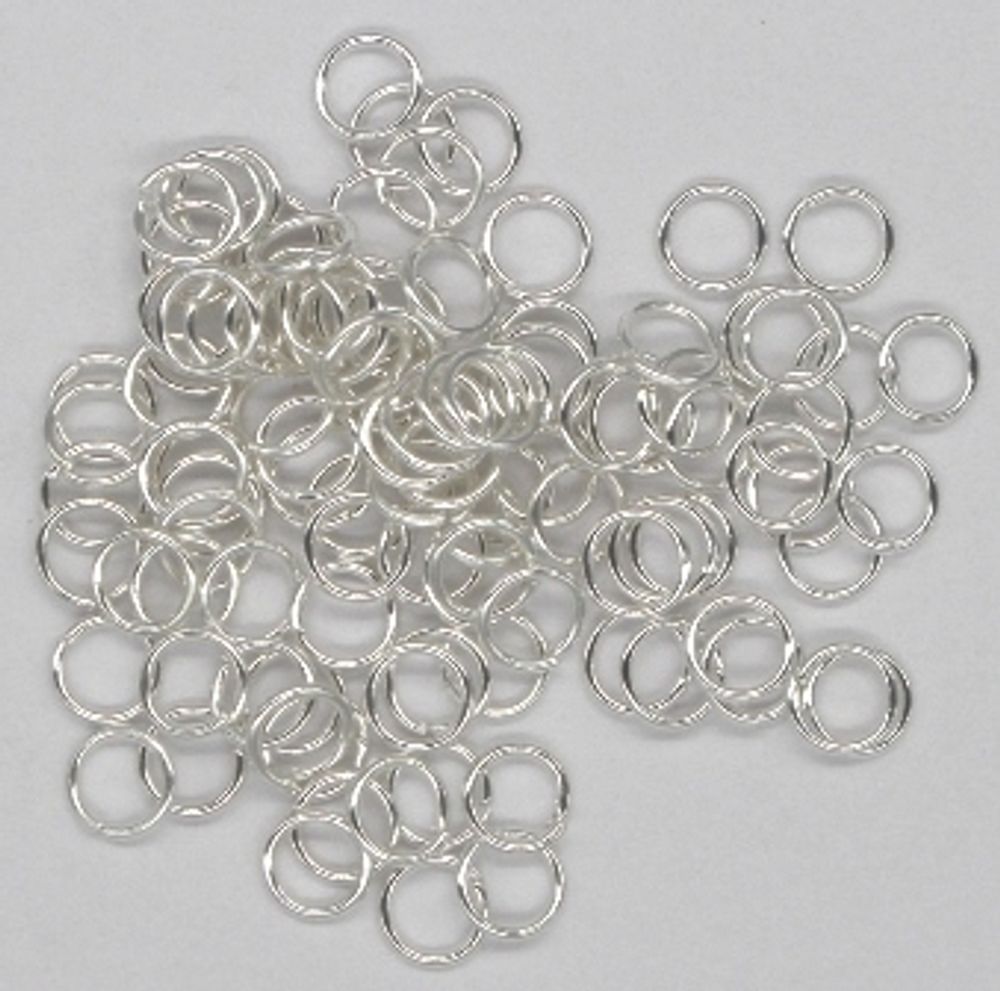 Кольцо соединительное d 6 мм, св.никель