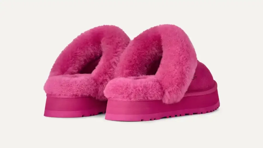 UGG Тапочки Zapatillas Disquette, цвет фуксии