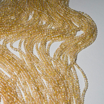 Золотистая шпинель синтетическая с эффектом нанесения потали, 3мм, шар, микроогранка