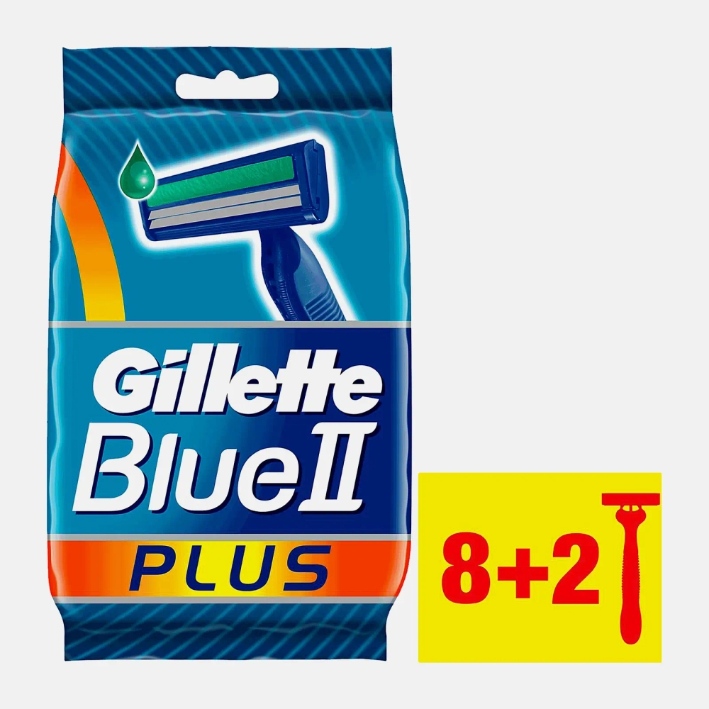 Бритвы Bluell Plus одноразовые 10шт