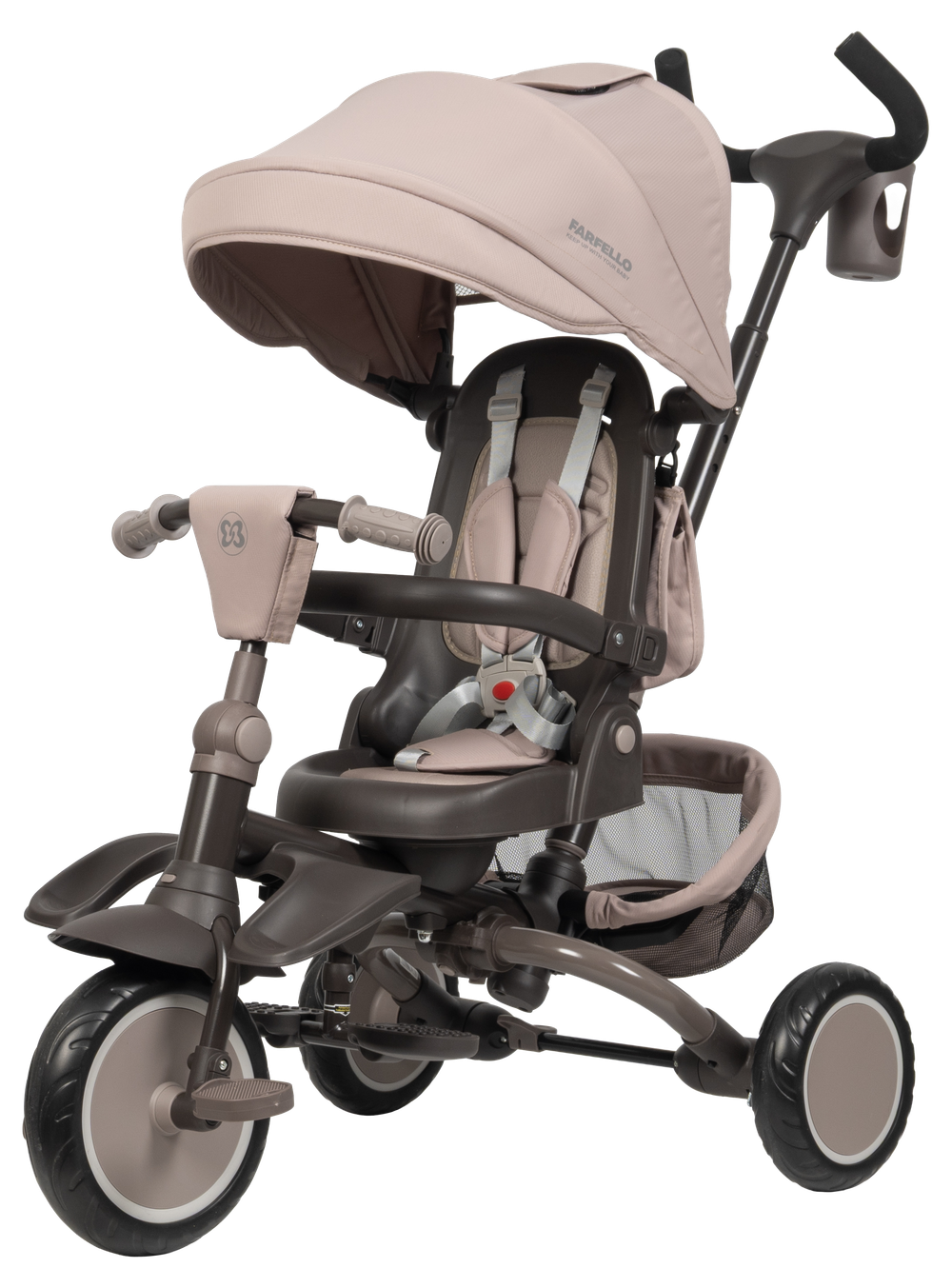 Детский трехколесный велосипед Farfello 9500 (Бежевый 9500)