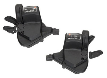 Шифтеры 3х9 скор, совместимы с Shimano, пара, 242г. TS39-9