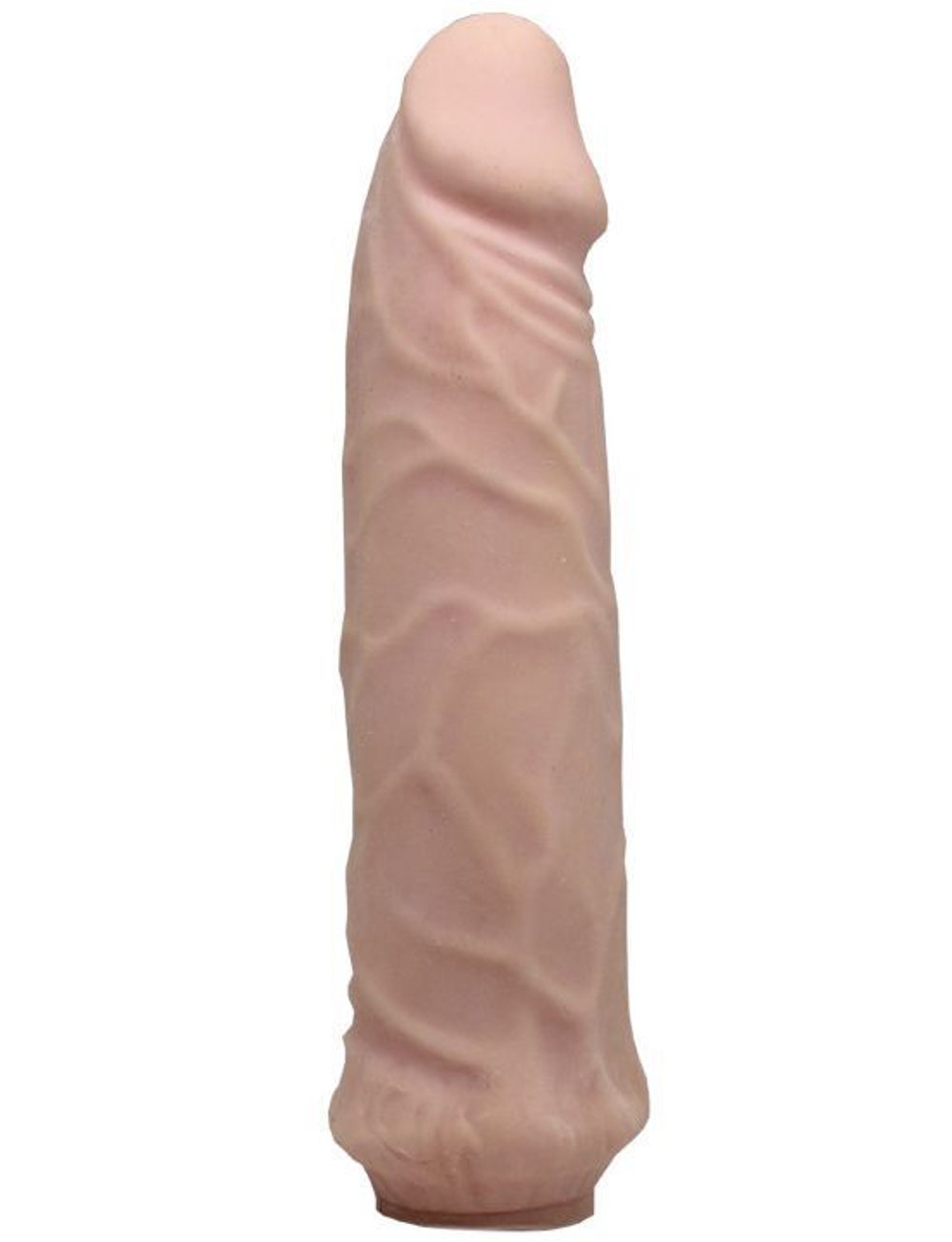 Телесный фаллоимитатор из реалистичного материала ультраскин - 17 см.