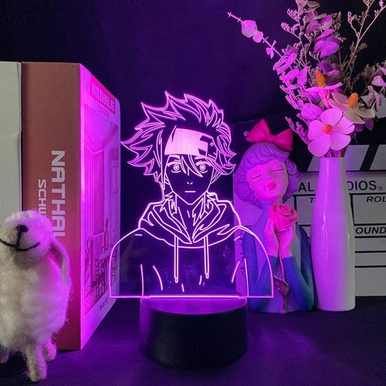 3D лампа SK8 the Infinity, На скейте в бесконечность. Рэки Кян