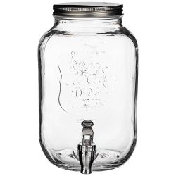 ДИСПЕНСЕР ДЛЯ НАПИТКОВ 4 Л РАЗМЕРЫ=15,2*15,2*25,5 СМ