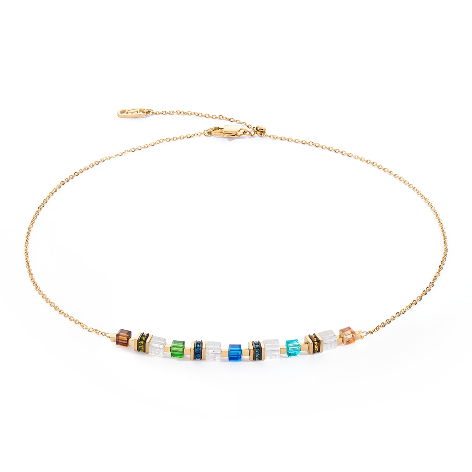 Колье Coeur de Lion Multicolour Gold 5076/10-1516