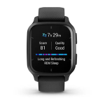 Смарт часы Garmin Venu Sq 2 Music Edition черный с серым алюминиевым безелем