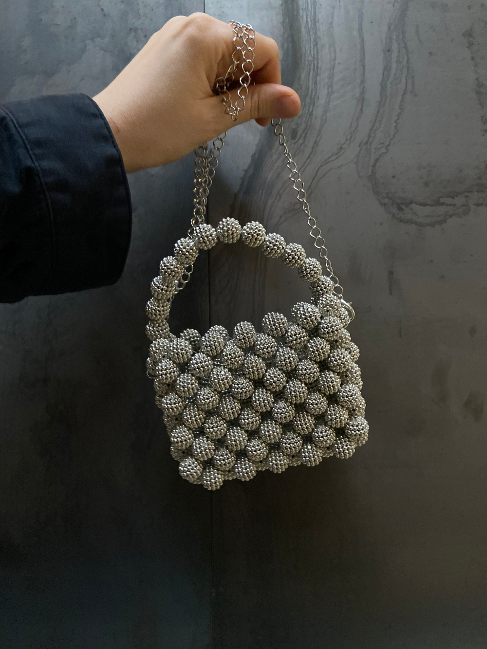 BYSASHAZEMLYA metal bag