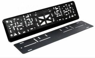 Рамка под номер Магнитная ЧЕРНАЯ  1шт 7279