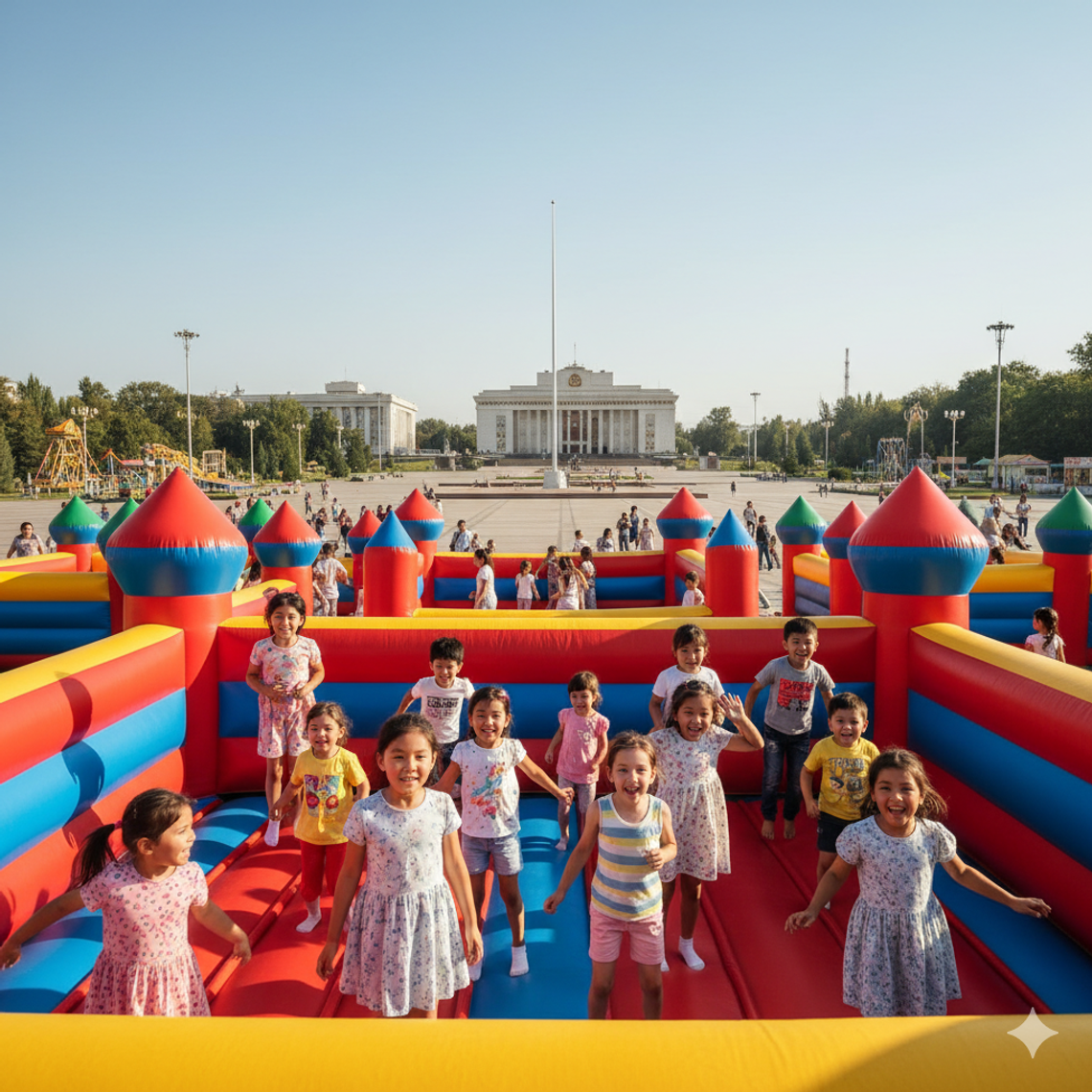 Батут купить в Бишкеке недорого | БатутМастер