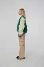 Купить Бомбер Колледж "Saint Exupery" Зеленый Бомбер Колледж "Saint Exupery" Зеленый