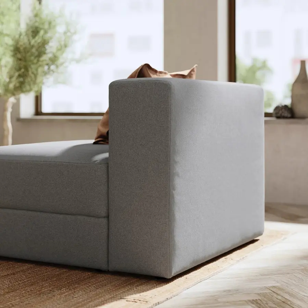 Кресло - IKEA JÄTTEBO/JATTEBO,  95х95х71 см, серый, ЙЕТТЕБО/ЯТТЕБО ИКЕА