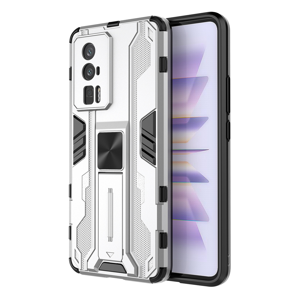 Противоударный чехол с подставкой Transformer для Poco F5 Pro