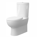 Унитаз-компакт КЕРАМИН Женева Нова Дуал с сиденьем микролифт, белый