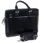 Портфель из натуральной кожи с ремнём GALIB M-022