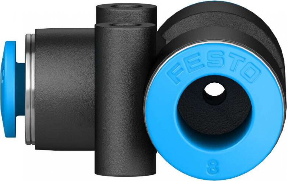 Тройник цанговый переходной Festo QST-8-4