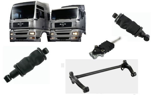 Подвеска кабины MAN TGA Подвеска кабины MAN TGA