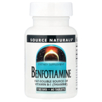 Source Naturals, бенфотиамин, 60 таблеток