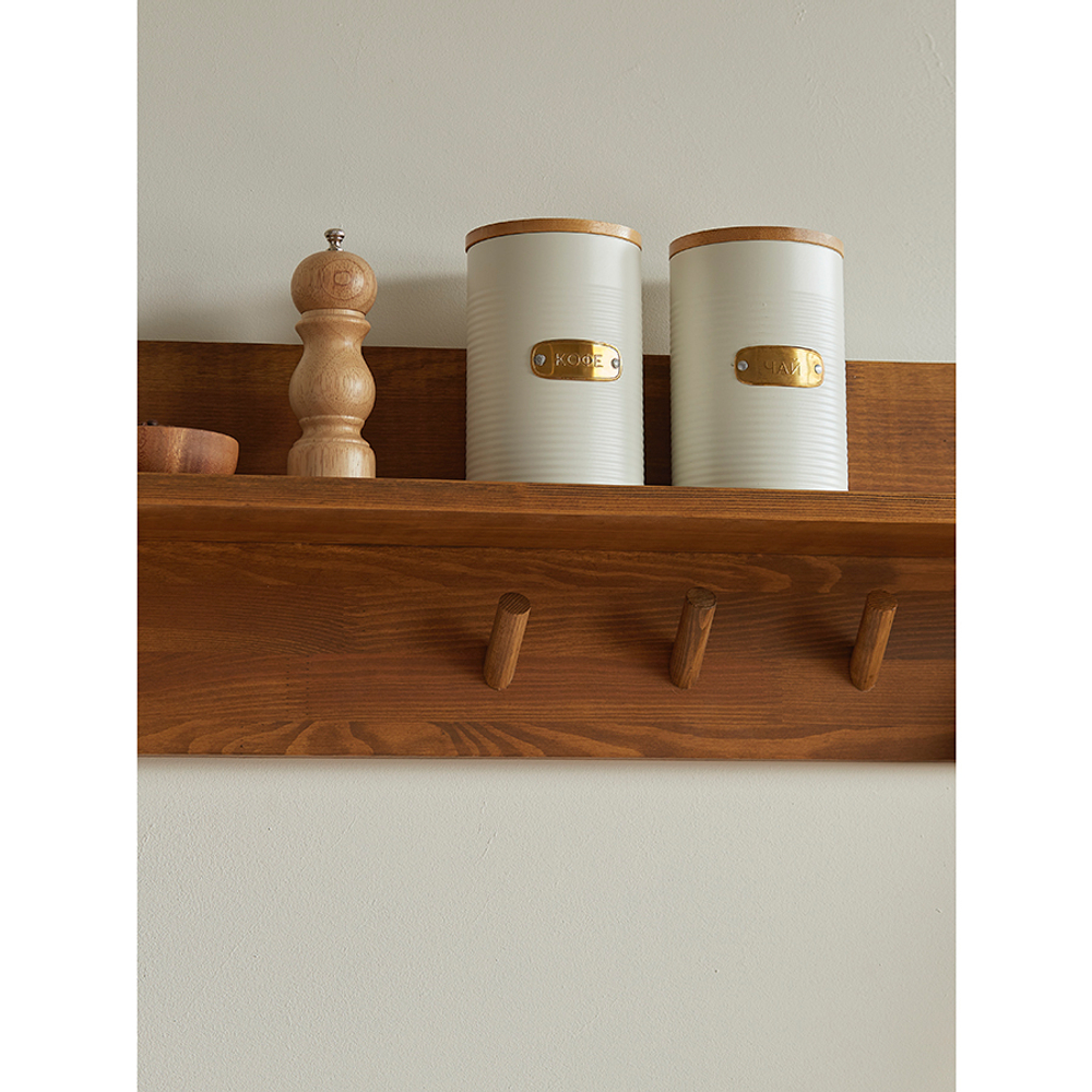 Банка для хранения кофе irmel, 1,3 л, молочная