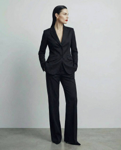 Черные брюки Лорен