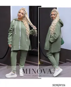 Костюм 356-оливка Minova